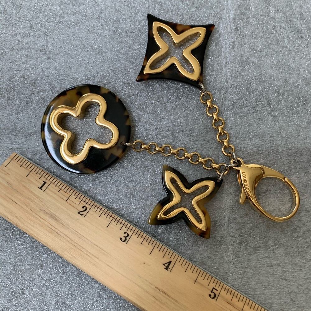 Authentic Louis Vuitton three piece charm - Picture 10 of 13